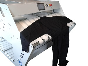 Moeras Extremisten onderwerpen De textiel vouwmachines van Laundry Total