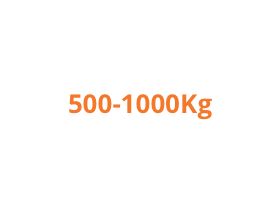 500-1000kg