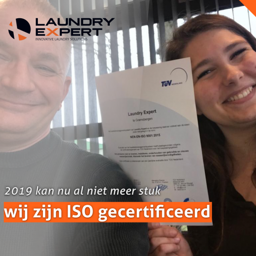 INSTA-Laundry-expert-ISO-certificaat