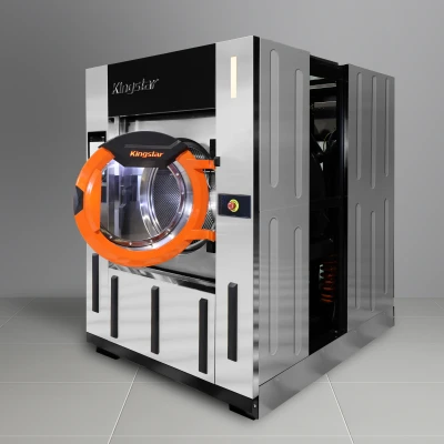 Kingstar Industriële wasmachine - 100 kg - side left